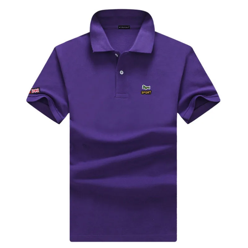 

Top quality 100% Cotton Short sleeve Mens polos shirts Casual Summer Brand polos homme Fashion mens clothing tops XS-5XL