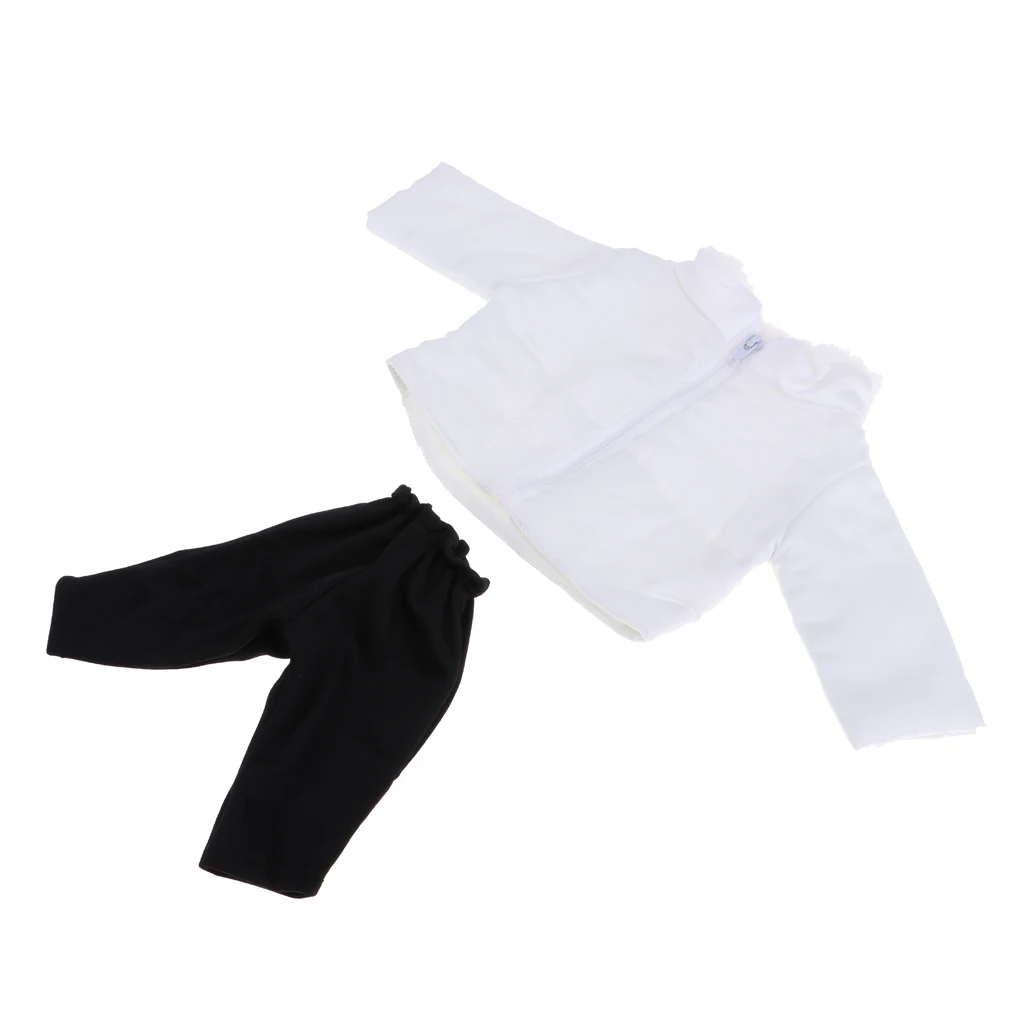 Комплект из двух предметов Хлопковая куртка и брюки для американских кукол 18