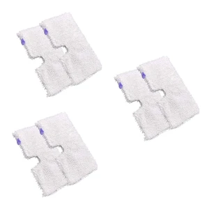 6pcs Replacement Washable Microfiber Mop Pads Cleaning Pads for Shark Steam Pocket Mops S3500 Series S3501 S3601 S3550