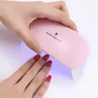 Рожденный PRETTY 6 Вт розовый лампа на гвозде, Ультрафиолетовый светодиодный Сушилка для ногтей Гель-лак для ногтей машина для отверждения УФ-светильник для ногтей 