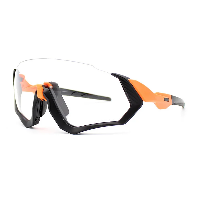 black orange FJ Велосипеды солнцезащитные очки E - Цвет: black orange FJ