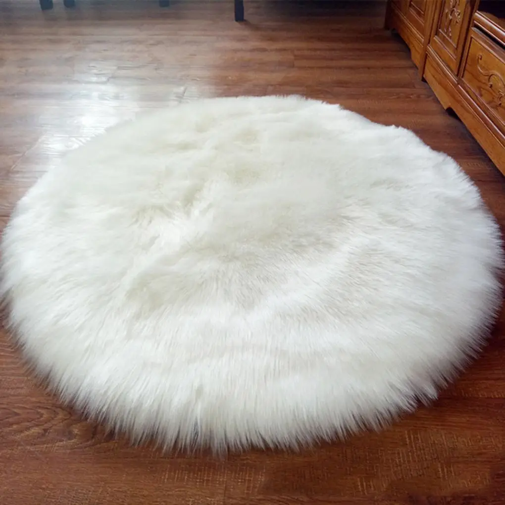 Мягкий искусственный бархатный ковер 30 см Чехол для стула коврик спальни