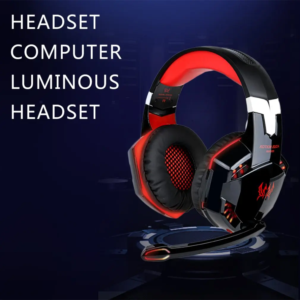 Игровая гарнитура G2000 для ПК игровые стереонаушники с глубокими басами и