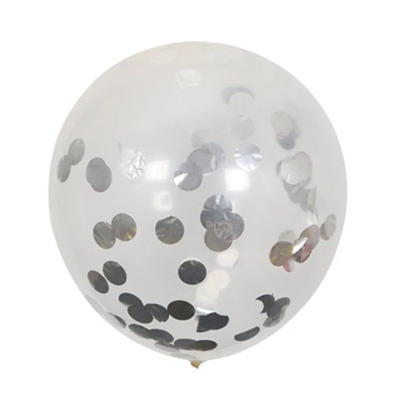 10 шт./лот прозрачные воздушные шары Золотая Звезда конфетти с днем рождения