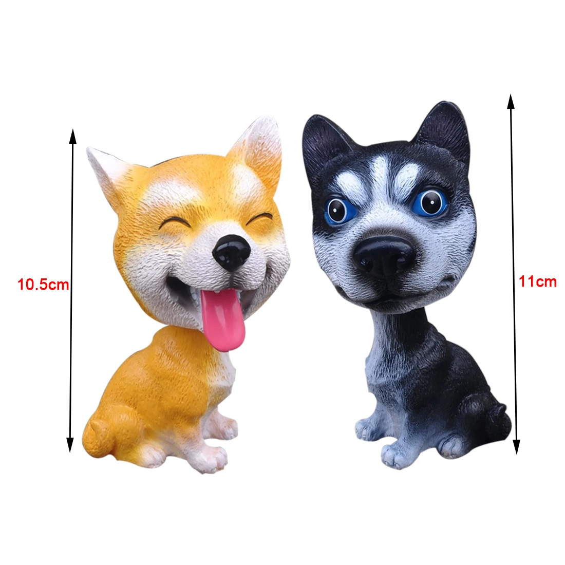 Кивающая собака забавная встряхившая голова игрушки Симпатичные Bobblehead куклы-щенки качели автомобиля украшения дома авто Декор интерьера автомобиля игрушки для приборной панели