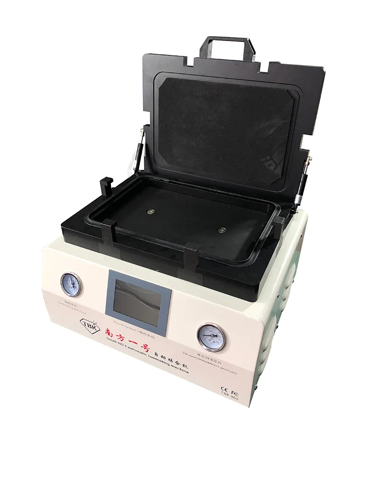 12 дюймов изогнутый экран вакуумной ламинации и удаления пузырей машина