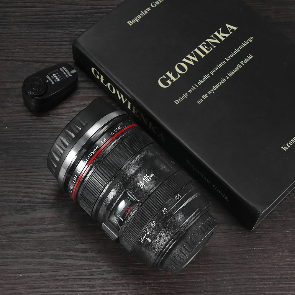 Термос для объектива камеры Lemonbest 1 шт. для Canon EF 24-105 мм кофейная кружка чашка из нержавеющей стали с крышкой для питья
