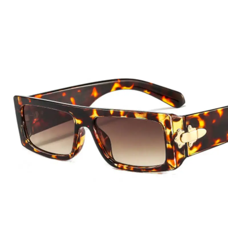 

Retro Small Frame Square Sunglasses Women Luxury Brand Personality Wide Legs Sun Glasses Female Colorful Shades Eyewears Men