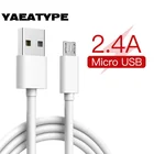 1 м Micro Usb кабель для зарядки Micro usb кабель для Xiaomi Redmi Note 5 6 Pro 4 4X Note5 6A 5A Usb провод