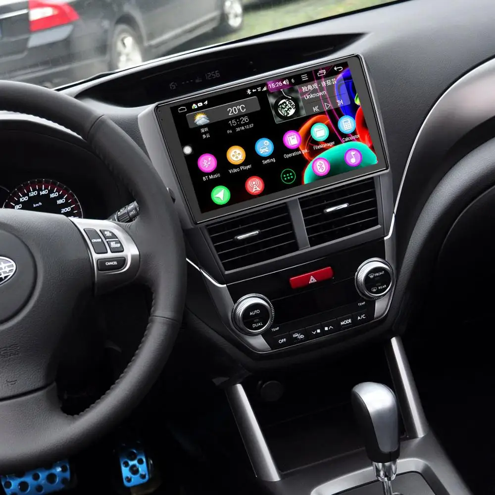 Автомобильное радио Joying 9 дюймов Android 10 для Subaru Forester 2008-2012/Impreza WRX 2007-2011 GPS DSP Carplay SPDIF
