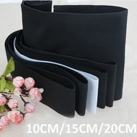 101520cm black crochet belt elastic band strap for maternal abdomen wrist waist diy sewing elastic rubber band