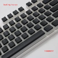 108key pudding keycaps pbt keycap transparent keycaps for mechanical keyboard keyboards accessories standard
