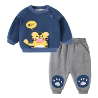 2pcs autumn winter toddler baby clothing sets for infant boys clothes set balloon sweatshirtpants outfit kids costume 2021