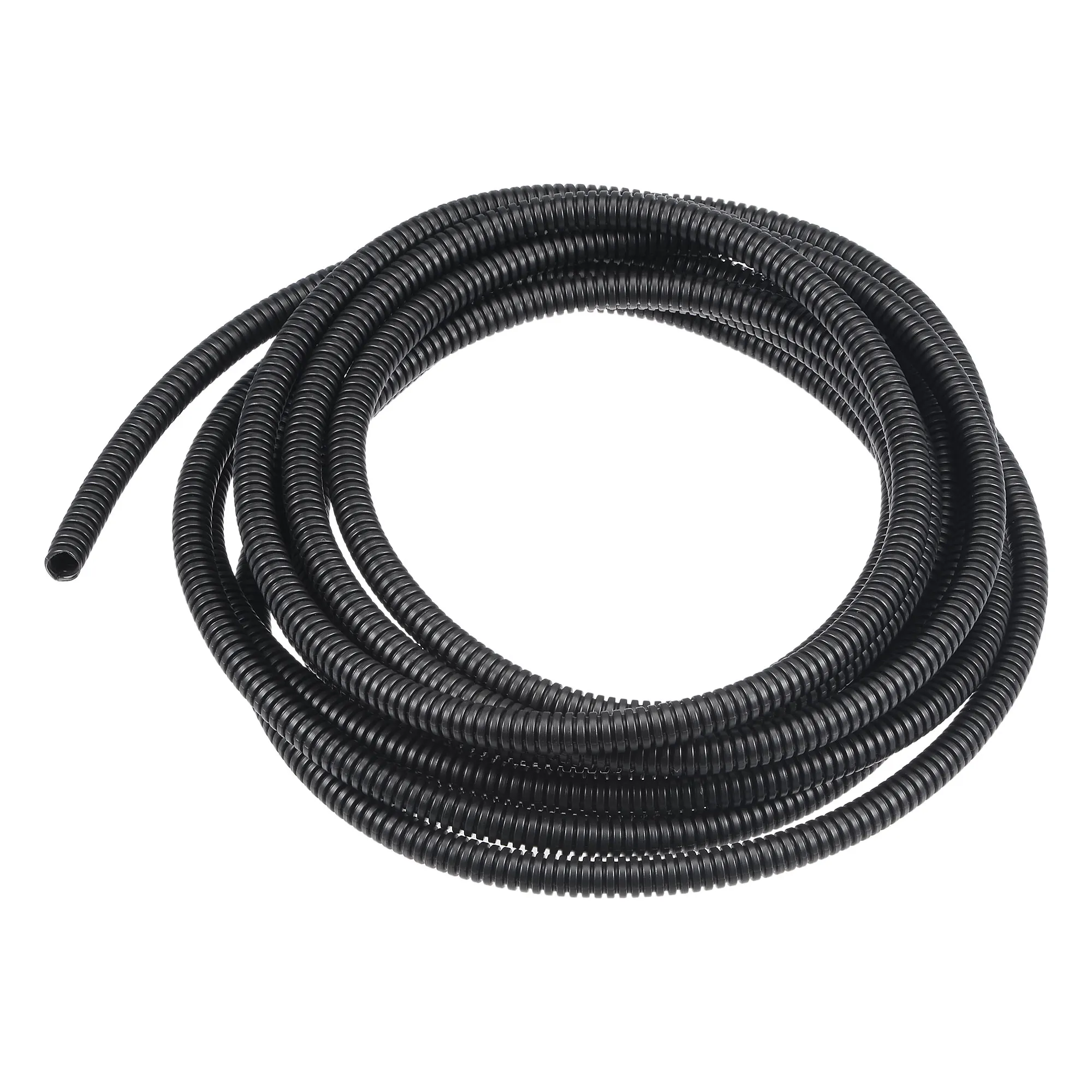 

Uxcell 6 x 9 mm PP Flexible Corrugated Conduit Tube 5M for Garden Office Black