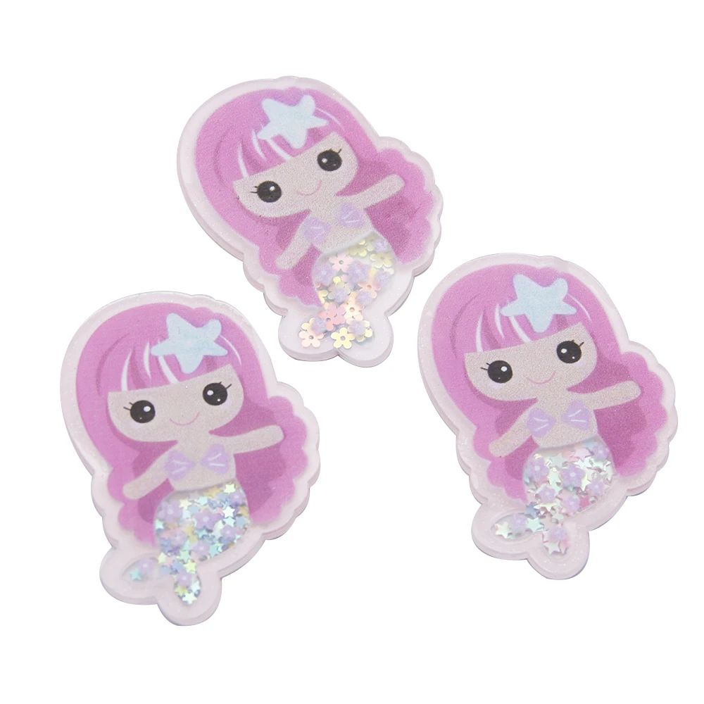 Русалки с принтом зыбучих песков блестками яркого цвета мигает шейкеры