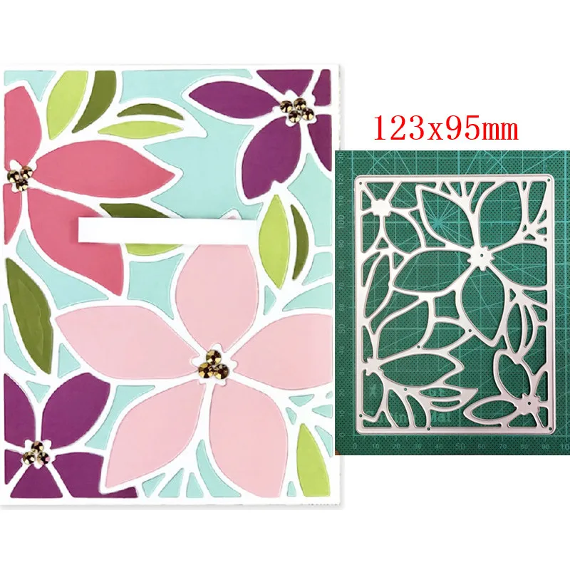 Craft dies leaf background frame metal cutting cut die mold decoration Scrapbook knife mould blade punch stencils | Дом и сад
