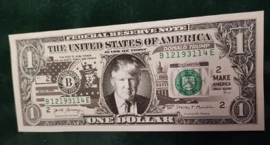 1 доллар США Трамп dollar USA Trump | Дом и сад