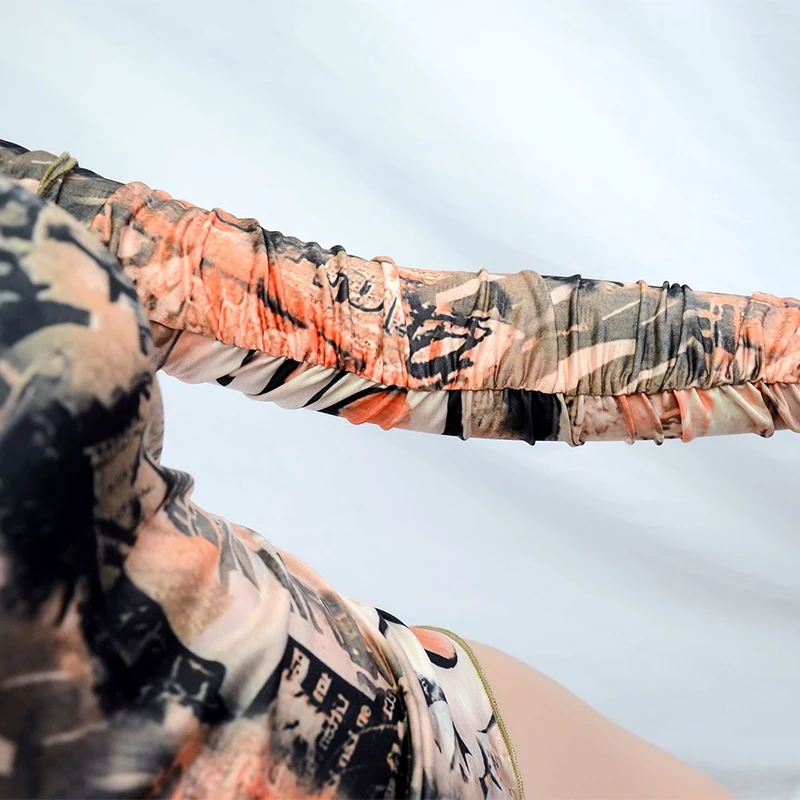 

2021 autumn stackedcut out Hole female tshirt Gothic street fashion graphic crop tops casual Basic tees woman Selling new