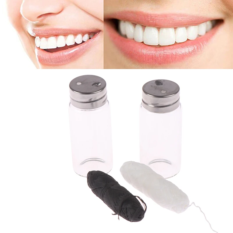 

30M Eco-Friendly Dental Flosser Oral Hygiene Teeth Cleaning Wax Bamboo Dental Floss Spool Toothpick