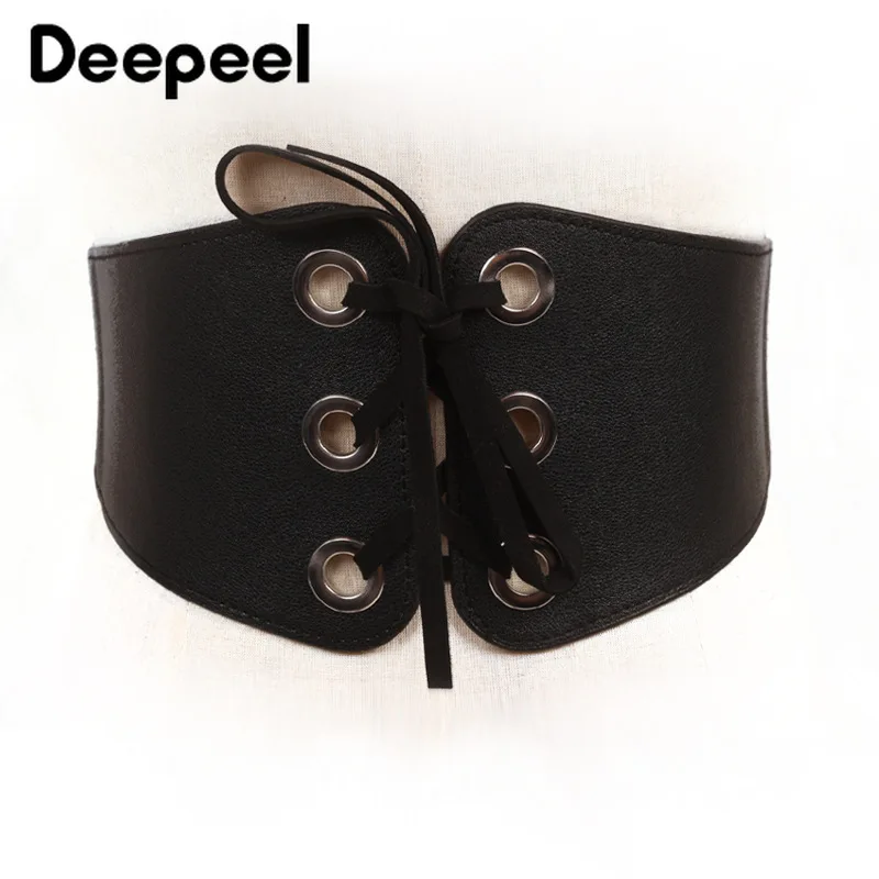 Deepeel 1 шт. 65 см искусственная кожа Эластичная лента широкие пояса Женская рубашка