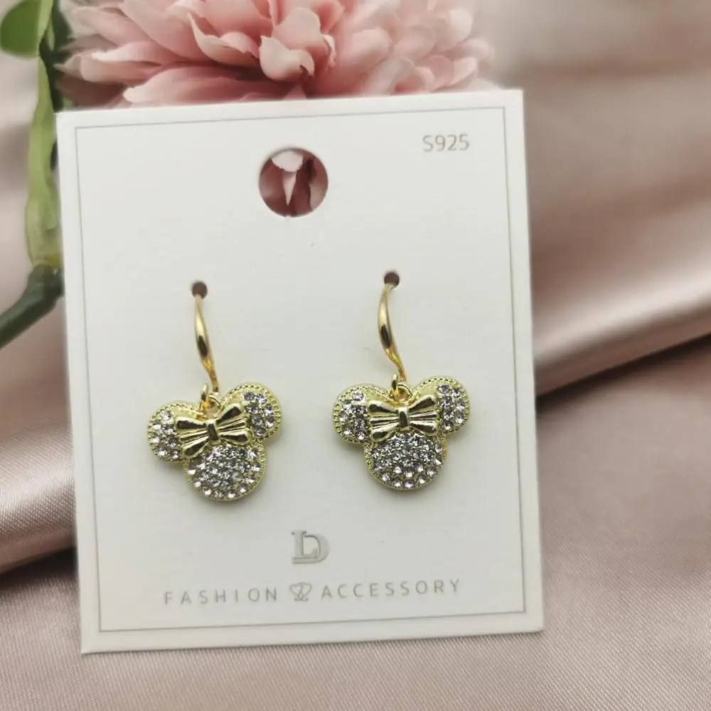 10 шт. подвески в виде Головы Микки Мауса с кристаллами | Украшения и аксессуары