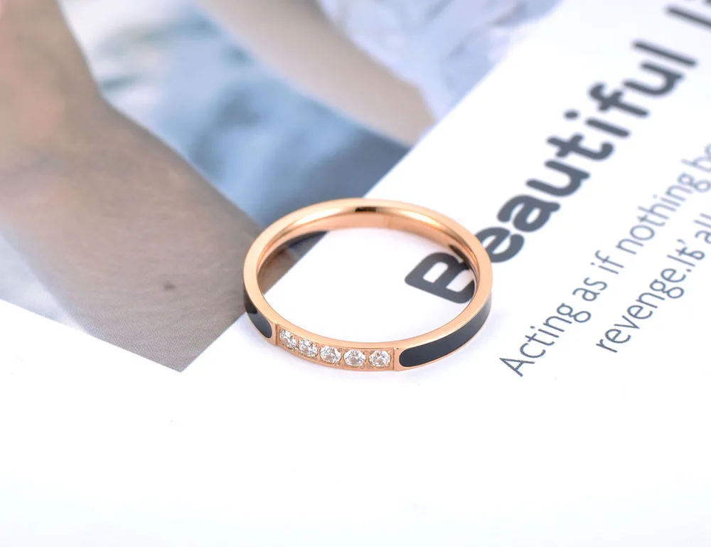 Lokaer трендовые кольца из титановой нержавеющей стали изысканные брендовые