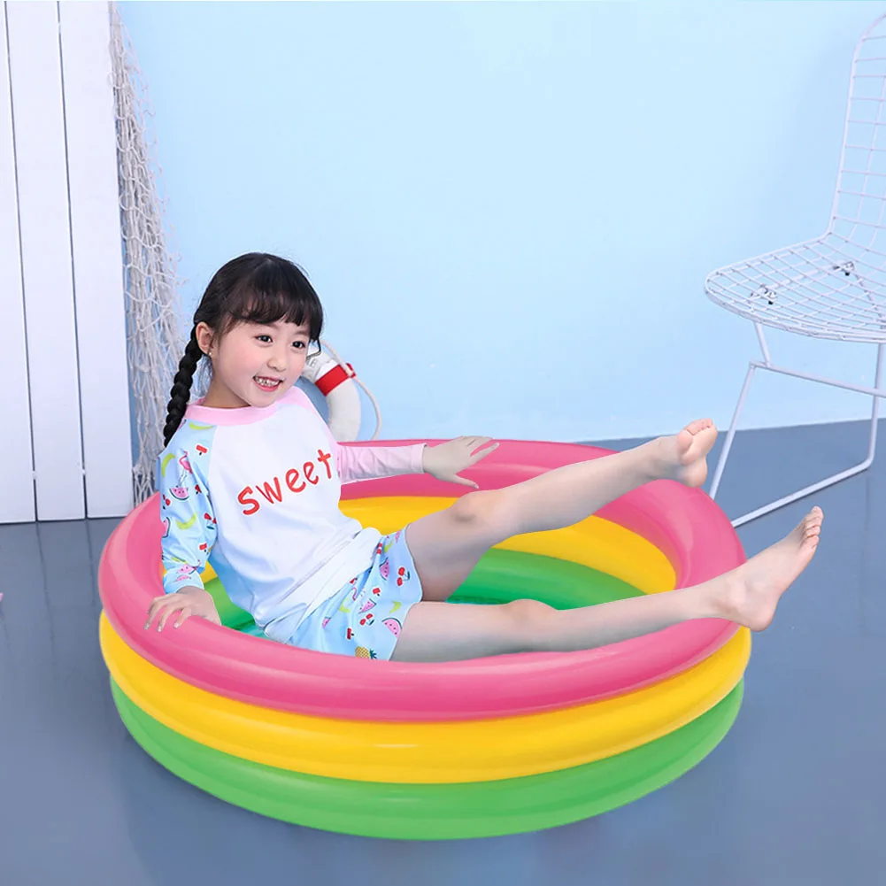 

Summer Baby Inflatable Swimming Pool Kids Toy Paddling Play Children Round Basin Bathtub Portable Kids Outdoors Sport Play Toys