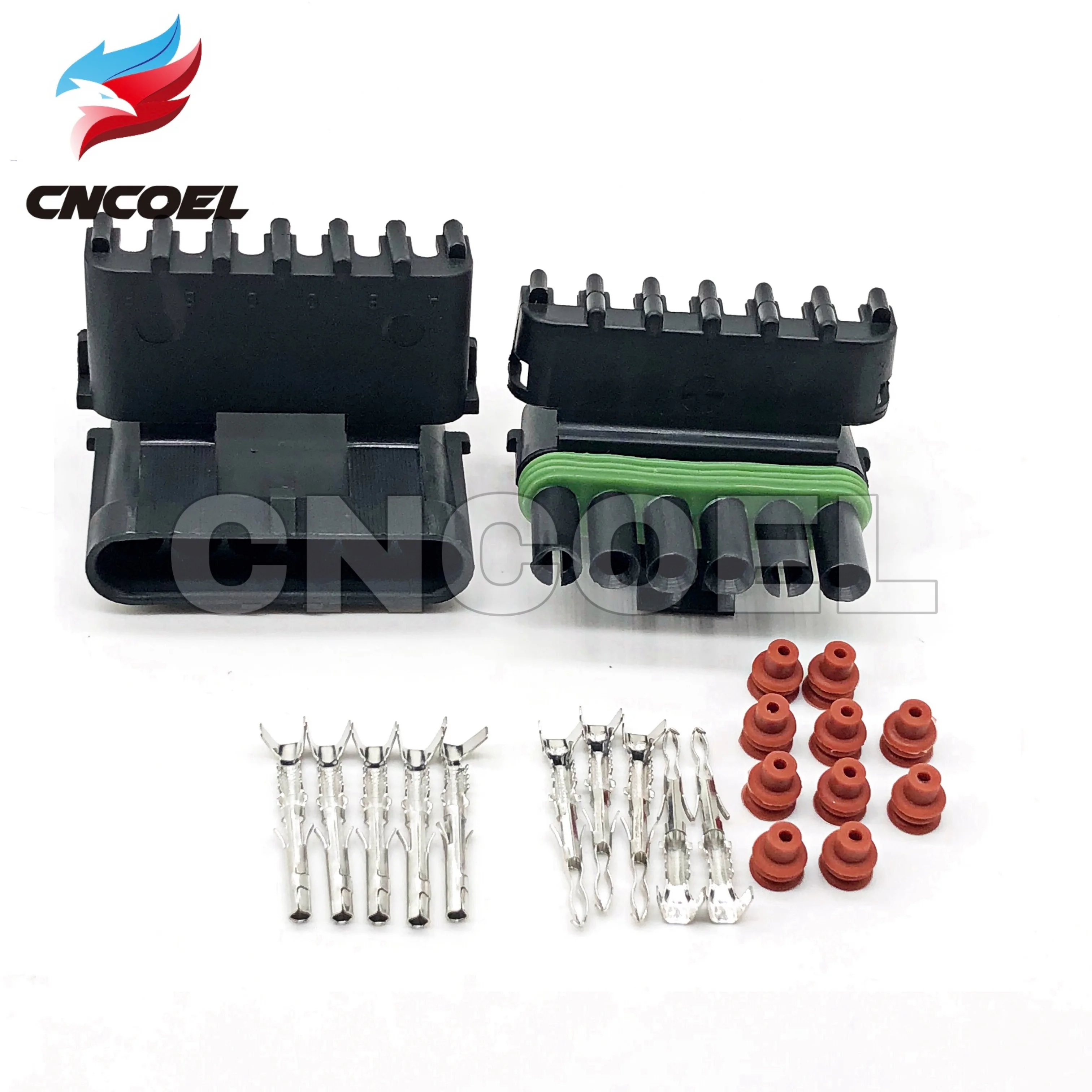 5 комплектов 6 Pin 12020926 12020786 Женский Мужской Погодный пакет Электрический провод 2