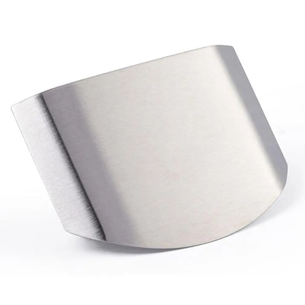 

Stainless Steel Finger Hand Protector Safe Slice Knife Kitchen ToolTwo Fingers