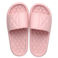 2021 new women summer slippers thick bottom indoor home slides house bathroom non slip soft massage couple cool slippers