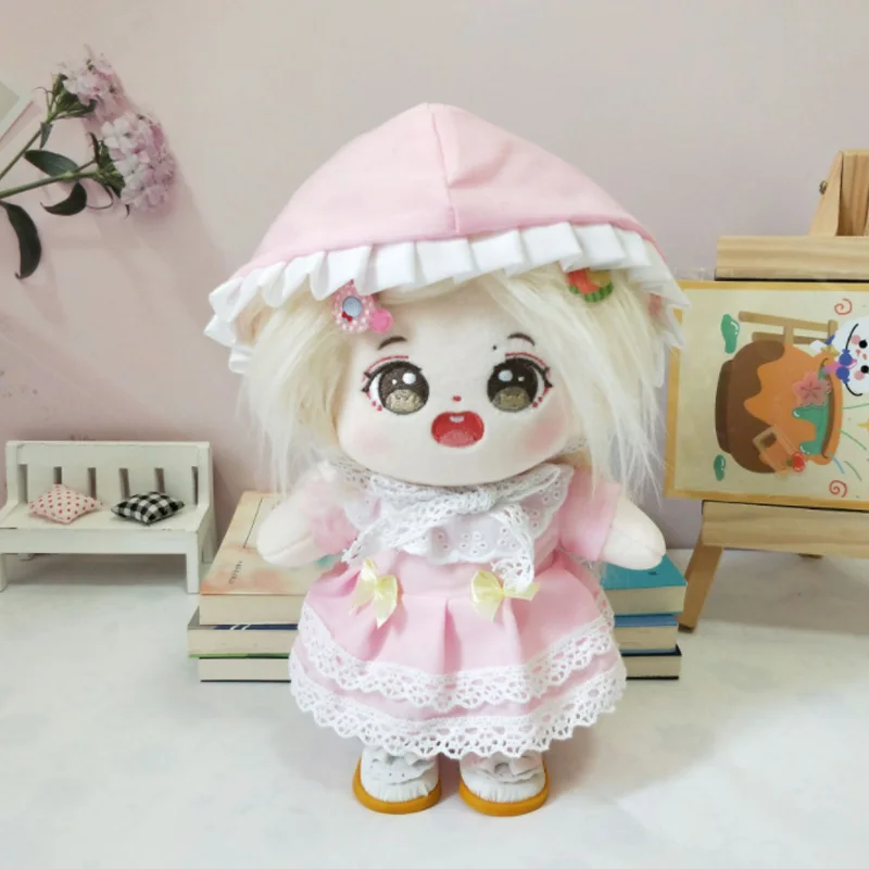 

[MYKPOP]KPOP Doll's Clothes & Accessories: Dress 2pcs Set for 20cm Dolls(without doll) KPOP Fans Collection SA21041802