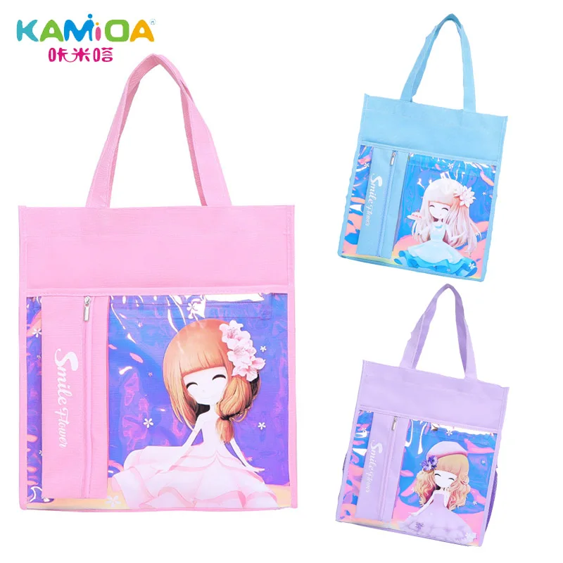 KAMIDA Цветочная сумка для девочек начальной школы детского сада Водонепроницаемая