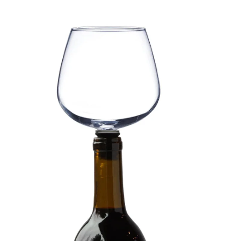 Креативная стеклянная барная посуда для бутылок вина 500 мл прозрачная прямая
