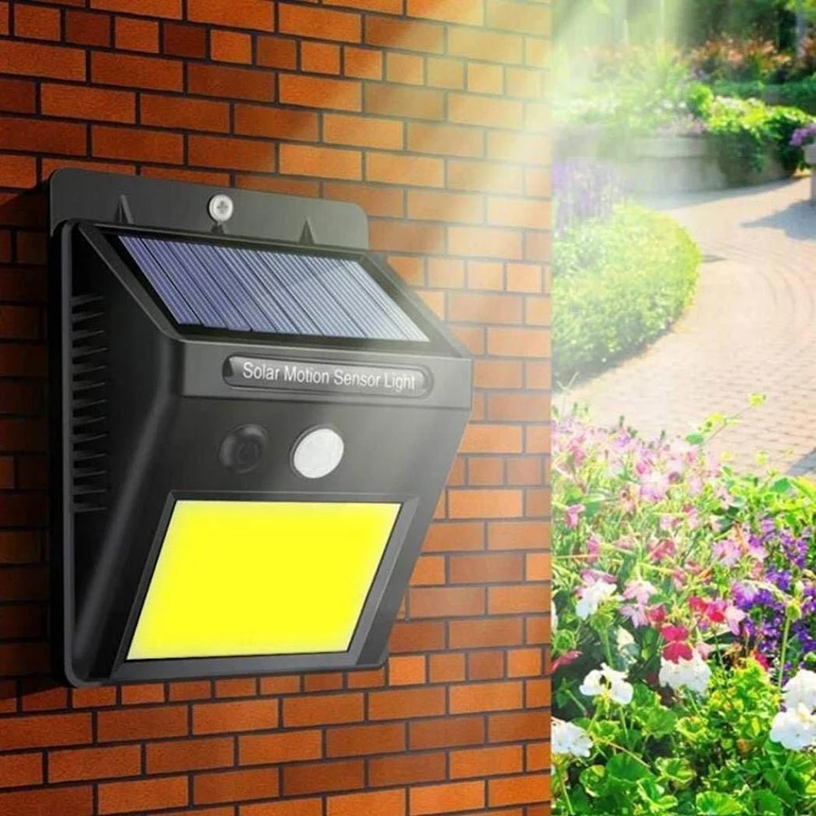 

3Mode Waterproof LED Solar Motion Sensor Lights Outdoor Sunlight Solar Powered Spotlights Street Wall Lamp for Garden Decoration