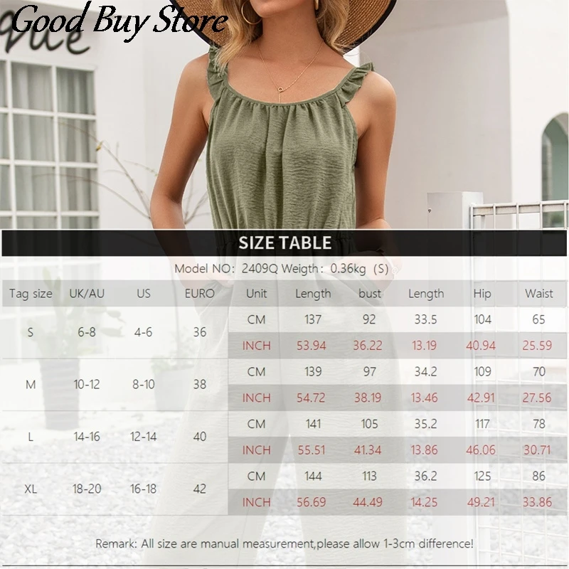 

Vintage Sleeveless Party Jumpsuit Women Summer Wide Leg Bib Pants Overalls Clubwear Rompers Female Loose Pocket Onesie Trousers