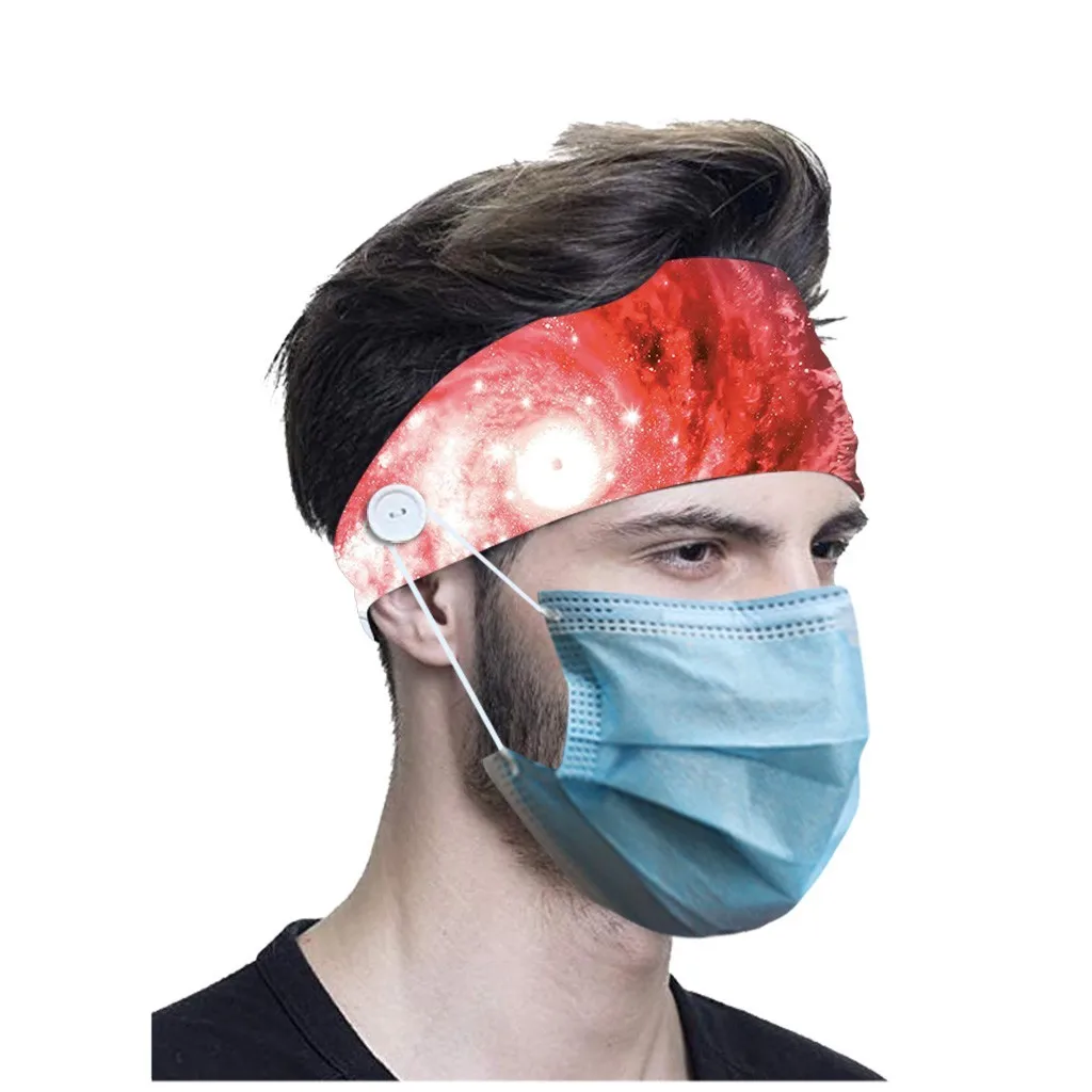 Аксессуары для маски повязка на голову с кнопкой держателя защита ношения ушей