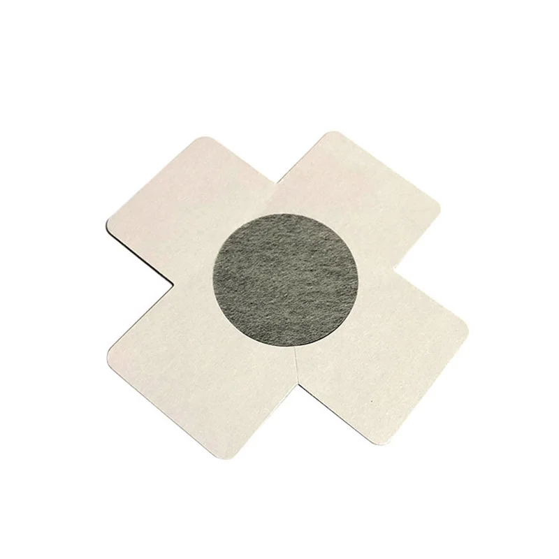 1 пара наклейки на соски светящиеся в темноте |