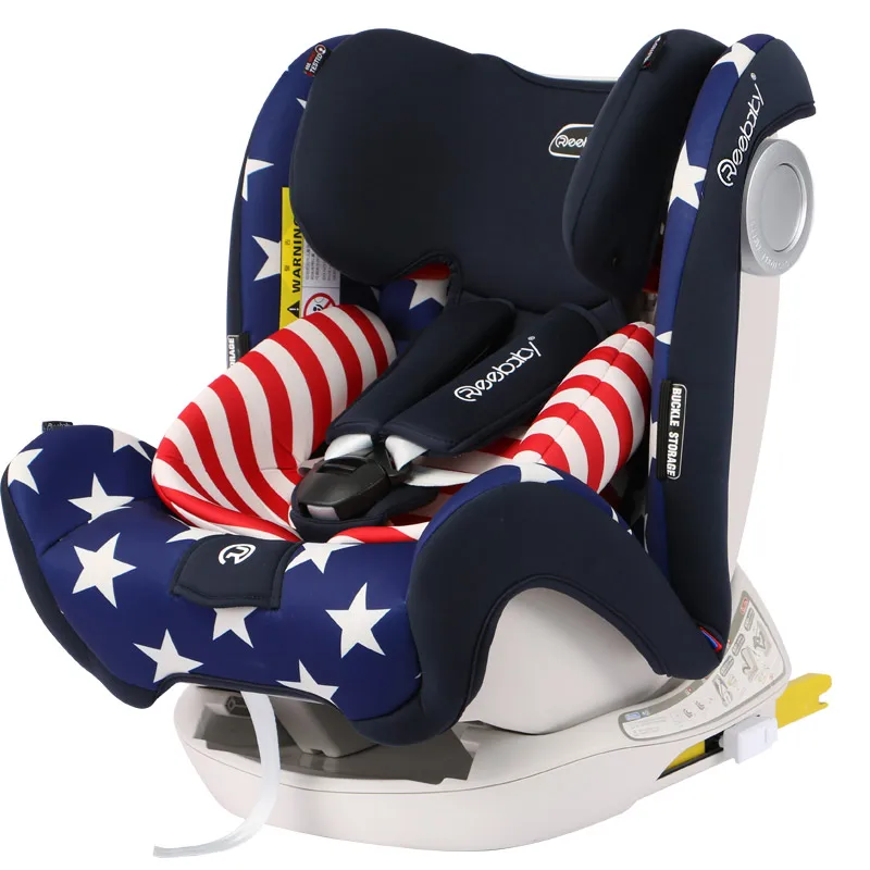 Детское автокресло REEBABY пятиточечное крепление Isofix стальной каркас для детей 0-12