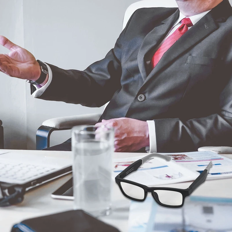 Смарт-Очки Беспроводные Bluetooth Hands-Free вызов музыка о открытое ухо анти-синий