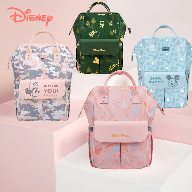 Disney USB сумка для подгузников Рюкзак Детские сумки мамы Мумия беременных