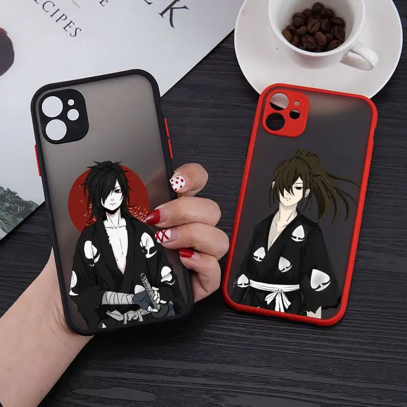 

Dororo Anime Phone Case matte transparent For iphone 7 8 11 12 13 plus mini x xs xr pro max cover
