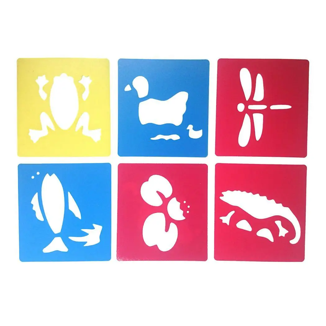 Детский шаблон для рисования вспомогательные трафареты как инструменты