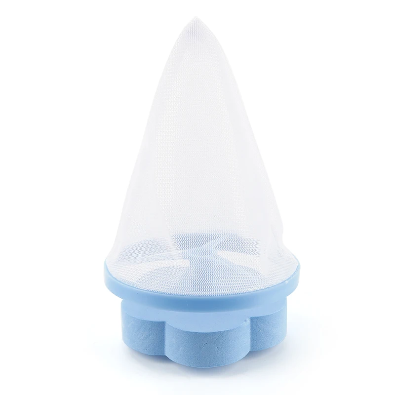 

1pcs Flower Shape Mesh Laundry Filter Bag Floating Lint Hair Catcher Washing Machine Removal Device Home Cleaning Tools
