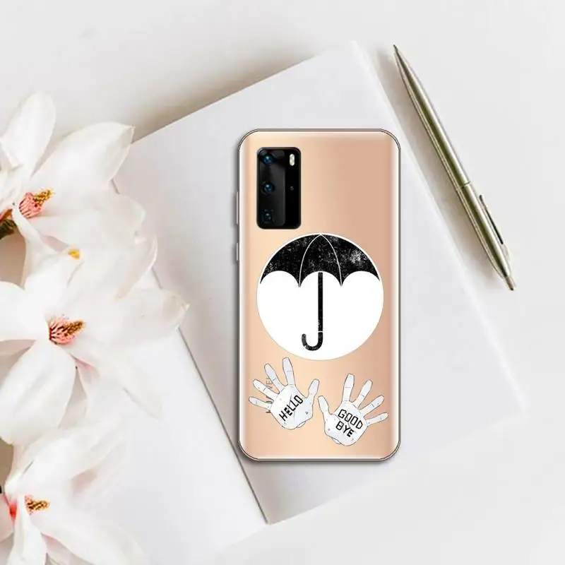 

Umbrella Academy Phone Case Transparent for huawei honor P 40 30 20 lite Pro 10 i 8 9 x p smart 2019