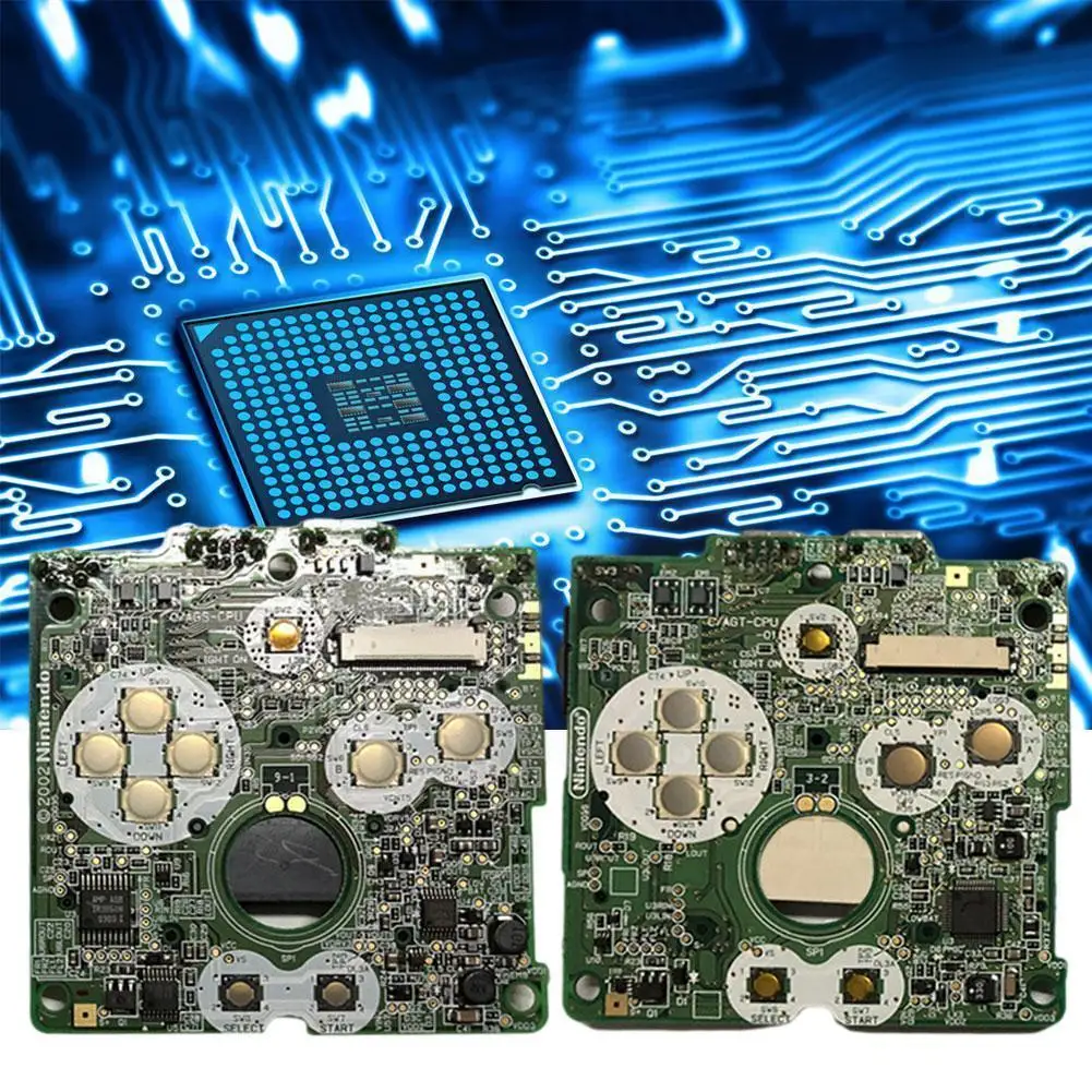 

Ags-001/101 Board For Nintend Sp Original Motherboard Repair Parts For Gameboy Advance Sp Game Console Highlight Ips Lcd W0k6