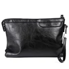 Новинка, мужская сумка, деловой клатч-конверт из мягкой кожи, кошелек высокого качества, удобная сумка, большие размеры, мужские кошельки на запястье, сумка, ручная сумка