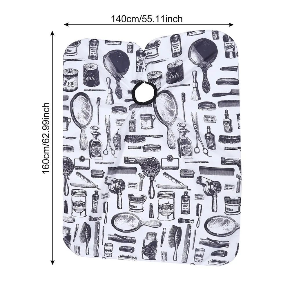 

4Pcs Professional Haircut Barber Cape Hair Salon Capes with Brush and Comb