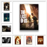 the last of us white coated paper prints clear image home decoration livingroom bedroom bar home art brand