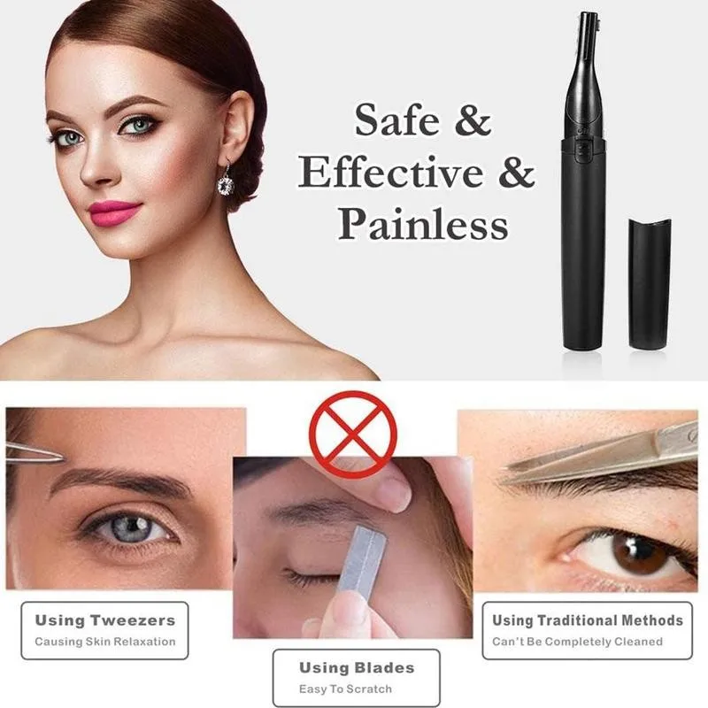 

Electric Eyebrow Trimmer Mini Hair Shaving Eyebrow Scissors Eyebrow Women Versatile Portable Razor Trimmer Blade R6E8