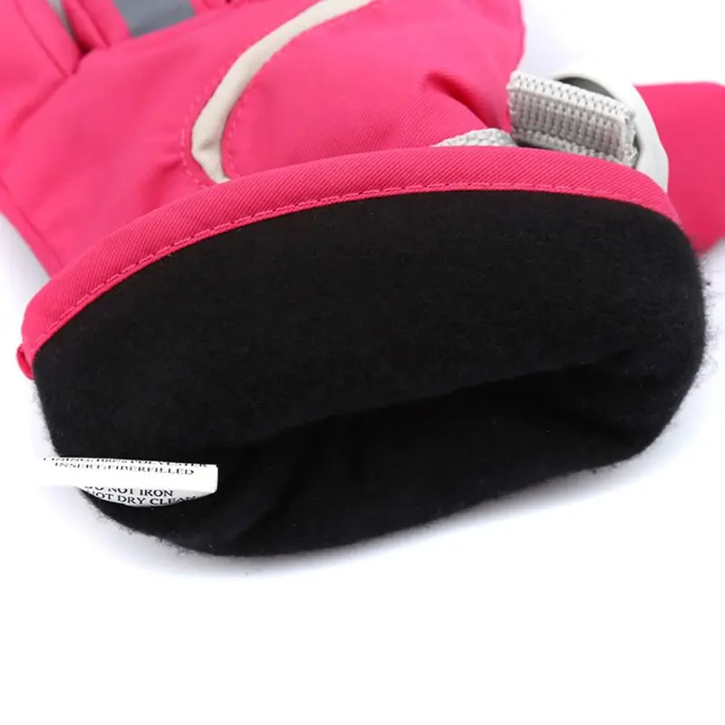 

Children Boys Girls Winter Warm Windproof Sports Ski Gloves Kids Breathable Adjustable Glove